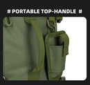 Mochila tática para pesca, caça, camping, trekking e viagens ao ar livre