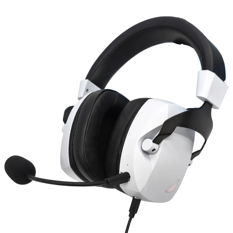 Headset Gamer 50 mm P2 (3,5 mm) — Microfone Omnidirecional • Estéreo com Fio