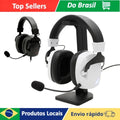 Headset Gamer 50 mm P2 (3,5 mm) — Microfone Omnidirecional • Estéreo com Fio