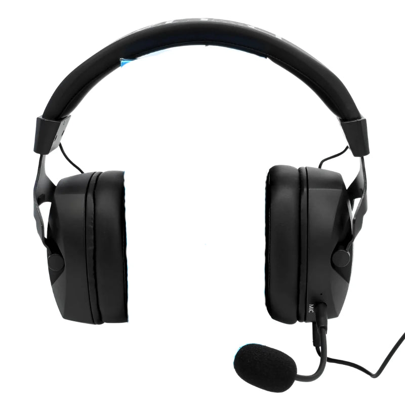 Headset Gamer 50 mm P2 (3,5 mm) — Microfone Omnidirecional • Estéreo com Fio