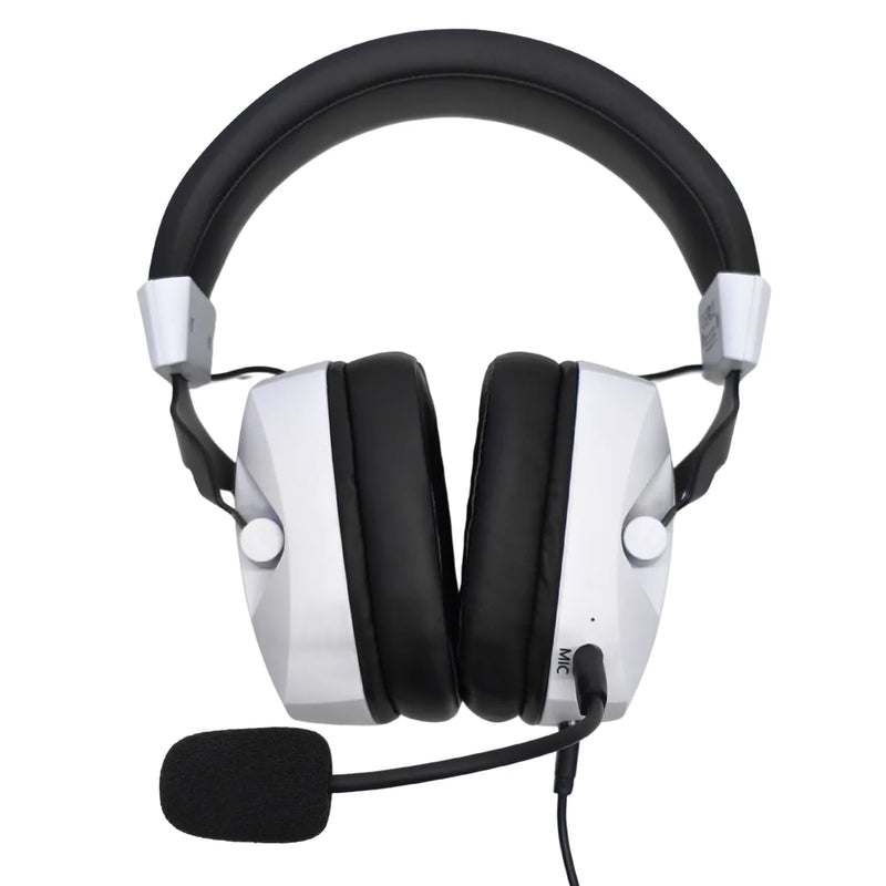 Headset Gamer 50 mm P2 (3,5 mm) — Microfone Omnidirecional • Estéreo com Fio