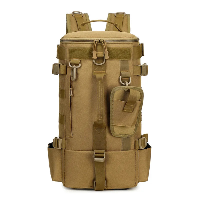 Mochila tática para pesca, caça, camping, trekking e viagens ao ar livre