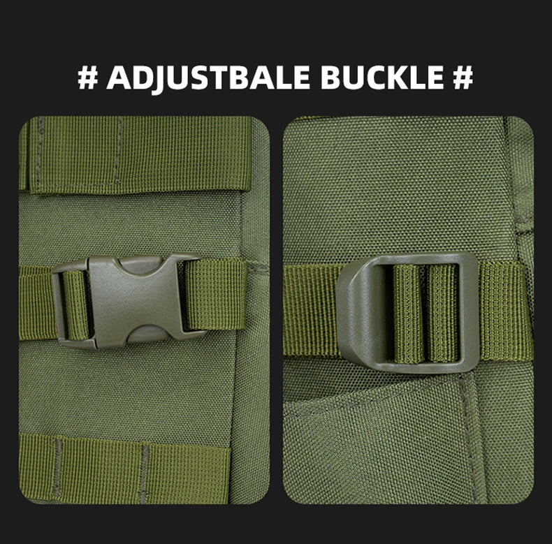 Mochila tática para pesca, caça, camping, trekking e viagens ao ar livre