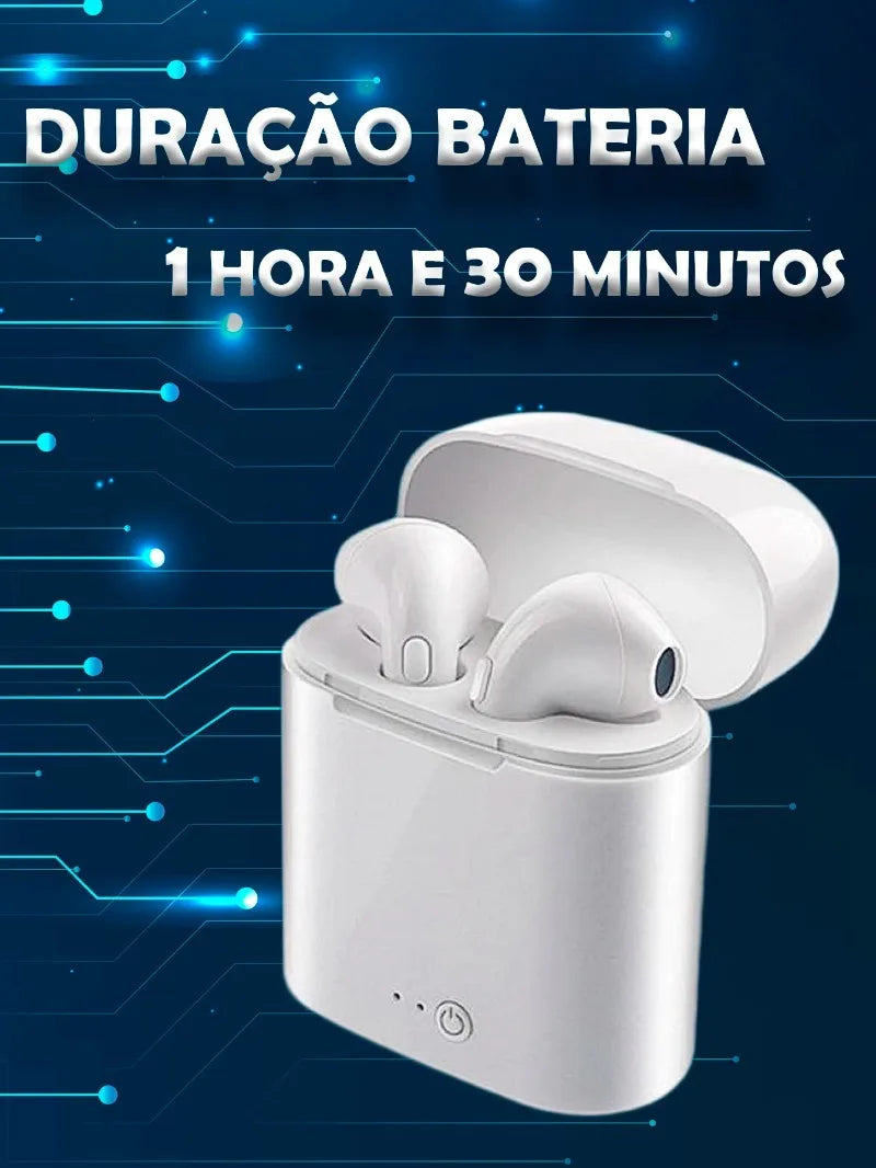 Fones de ouvido sem fio I7S Tws Fones de ouvido Bluetooth Fones de ouvido sem fio Bluetooth