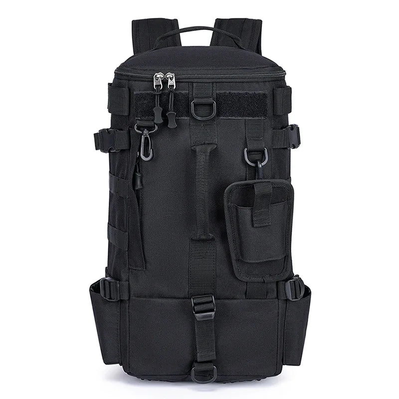 Mochila tática para pesca, caça, camping, trekking e viagens ao ar livre