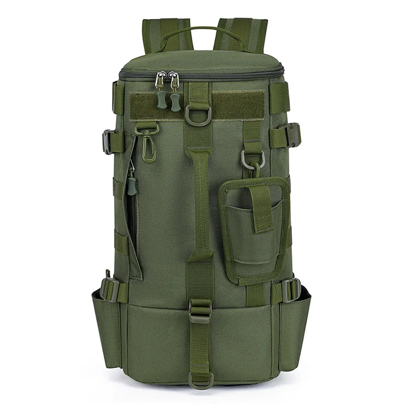 Mochila tática para pesca, caça, camping, trekking e viagens ao ar livre