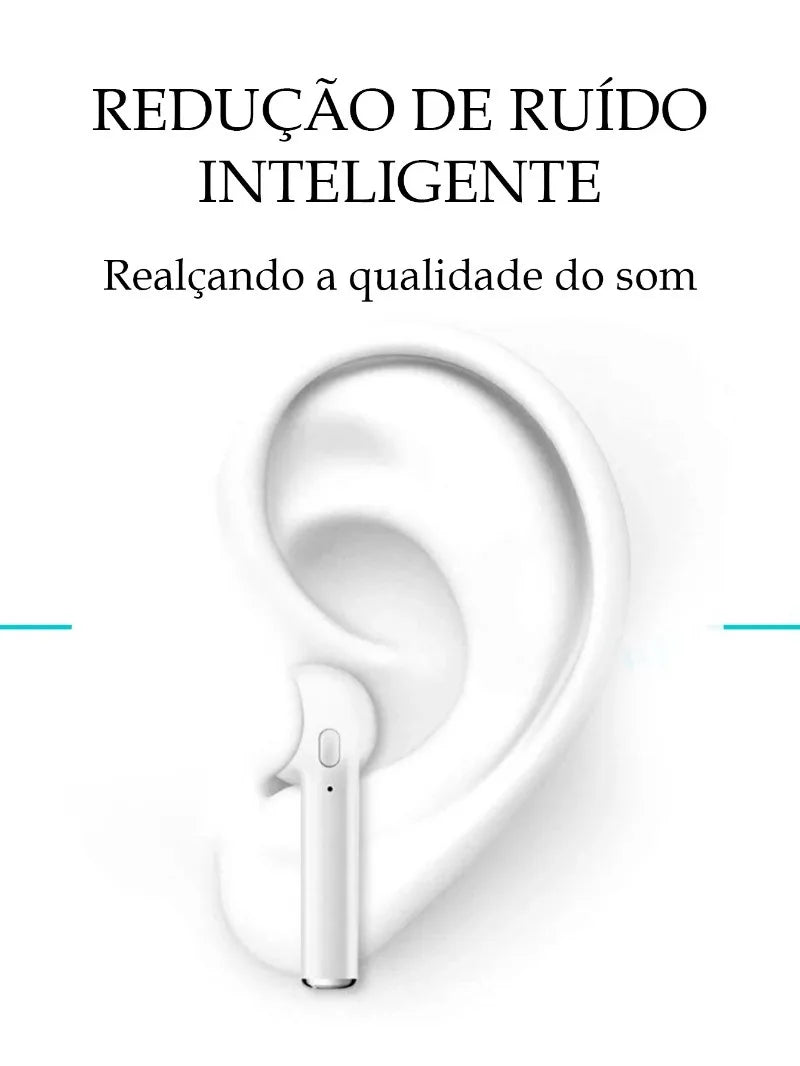 Fones de ouvido sem fio I7S Tws Fones de ouvido Bluetooth Fones de ouvido sem fio Bluetooth