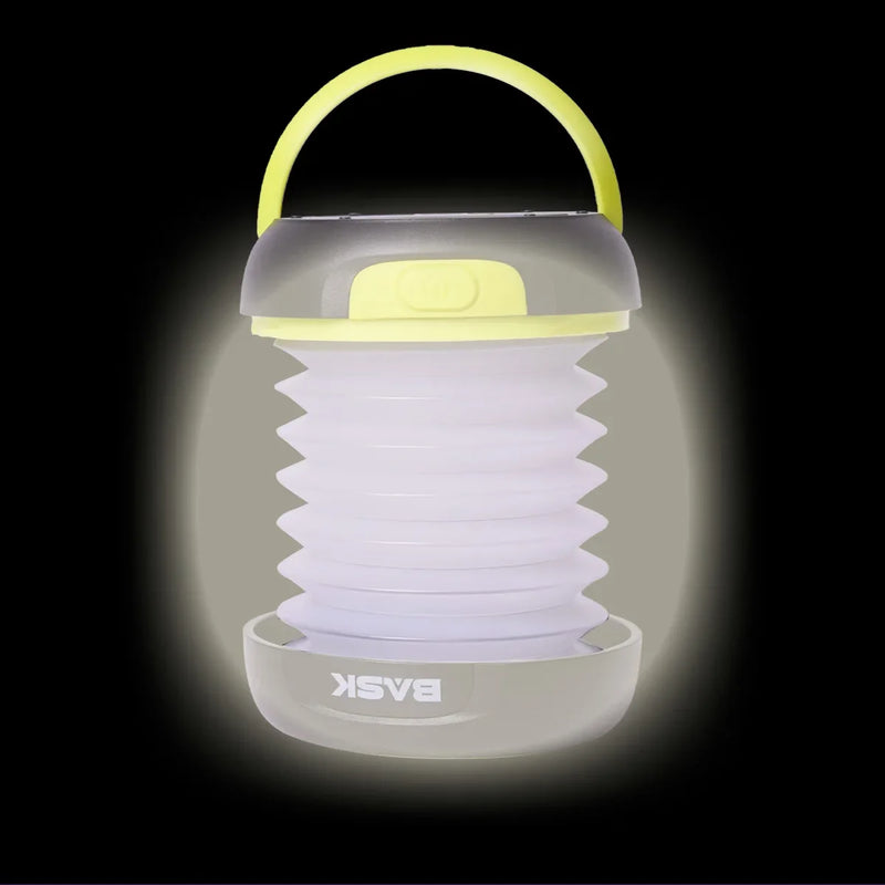 Lâmpada de acampamento dobrável portátil BASK com tempo de iluminação super longo de 50 horas